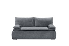 Schlafsofa >JANA 3DL< Liegefläche 208x160cm, anthrazit - 208x102x95 (BxHxT)
