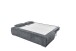 Schlafsofa >JANA 3DL< Liegefläche 208x160cm, anthrazit - 208x102x95 (BxHxT)