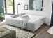 Schlafsofa >JANA 3DL< Liegefläche 208x160cm, silver - 208x102x95 (BxHxT)