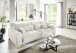 Big-Sofa >Phebe< 7 Kissen, Daune, Bezug creme - 286x90x141cm (BxHxT)