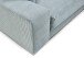 Wohnlandschaft >Siward< Daune, 6 Kissen, Bezug in Cord mint - 285x90x176cm (BxHxT)