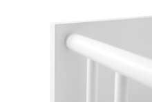 Babybett >Image< 3-fach höhenverstellbare Liegefläche, Weiß - 143,5x83x78cm (BxHxT)