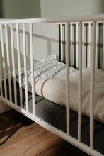Babybett >Image< 3-fach höhenverstellbare Liegefläche, Weiß - 143,5x83x78cm (BxHxT)