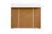 Wickelkommode >Image< 2 Türen, 1 Schublade, Wickelaufsatz, Weiß - 120x102x77cm (BxHxT)
