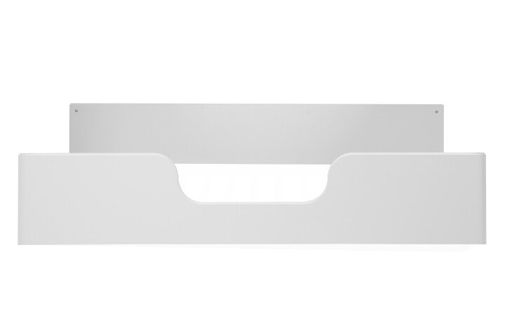 Umbauseiten >Image Landwood< in Weiß - 139x27x2,2cm (BxHxT)