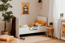 Umbauseiten >Image Landwood< in Weiß - 139x27x2,2cm (BxHxT)