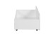 Bettschubkasten >Inwood< (2er-Set) mit Rollen, in Weiß - 99,5x28,5x46,5cm (BxHxT)