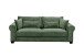 Schlafsofa >ANGELINA LUX.3DL<  Liegefläche 198x165cm, winter moss - 250x95x125 (BxHxT)