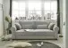 Schlafsofa >ANGELINA LUX.3DL< Liegefläche 198x165cm, dove - 250x95x125 (BxHxT)
