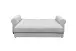 Schlafsofa >ANGELINA LUX.3DL< Liegefläche 198x165cm, dove - 250x95x125 (BxHxT)