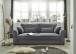 Schlafsofa >ANGELINA LUX.3DL< Liegefläche 198x165cm, ash - 250x95x125 (BxHxT)