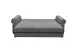 Schlafsofa >ANGELINA LUX.3DL< Liegefläche 198x165cm, ash - 250x95x125 (BxHxT)