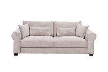 Schlafsofa >ANGELINA LUX.3DL< Liegefläche 198x165cm, flamingo - 250x95x125 (BxHxT)