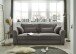Schlafsofa >ANGELINA LUX.3DL< Liegefläche 198x165cm, mocca - 250x95x125 (BxHxT)