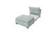 Schlafsofa - Sessel >CHARLIE 1FBK< Liegefläche 100x200cm, Bezug sage - 103x75x83 (BxHxT)