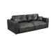 Schlafsofa >DOLAN Lux.3DL< Liegefläche 160x197cm, anthrazit - 245x85x155 (BxHxT)