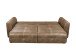 Schlafsofa >DOLAN Lux.3DL< Liegefläche 160x197cm, light brown - 245x85x155 (BxHxT)