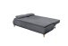 Schlafsofa >MAGNUS LUX.3DL< Liegefläche 158x200cm, anthrazit - 202x94x104 (BxHxT)