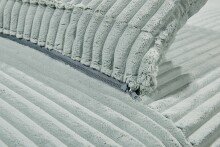 Schlafsofa >SALLY Lux.3DL< Liegefläche 157x202cm, in Cord sage - 211x96x105 (BxHxT)