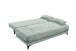 Schlafsofa >SALLY Lux.3DL< Liegefläche 157x202cm, in Cord sage - 211x96x105 (BxHxT)