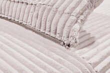 Schlafsofa >SALLY Lux.3DL< Liegefläche 157x202cm, in Cord flamingo - 211x96x105 (BxHxT)