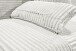 Schlafsofa >SALLY Lux.3DL< Liegefläche 157x202cm, in Cord silver - 211x96x105 (BxHxT)
