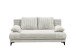 Schlafsofa >SALLY Lux.3DL< Liegefläche 157x202cm, in Cord silver - 211x96x105 (BxHxT)