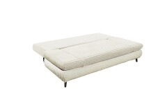 Schlafsofa >SUNNY 2 Lux.3DL Schlafs.< Liegefläche 140x210cm, in Cord Ivory - 212x76x101 (BxHxT)