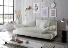 Schlafsofa >SUNNY 2 Lux.3DL Schlafs.<...