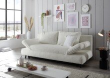 Schlafsofa >SUNNY 2 Lux.3DL Schlafs.<...
