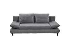 Schlafsofa >SUNNY Lux.3DL Schlafsofa< Liegefläche 140x210cm, in anthrazit - 212x76x101 (BxHxT)