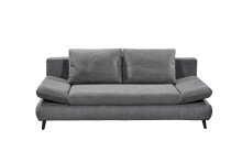 Schlafsofa >SUNNY Lux.3DL Schlafsofa< Liegefläche 140x210cm, in anthrazit - 212x76x101 (BxHxT)
