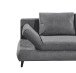 Schlafsofa >SUNNY Lux.3DL Schlafsofa< Liegefläche 140x210cm, in anthrazit - 212x76x101 (BxHxT)