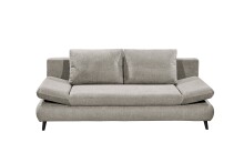 Schlafsofa >SUNNY Lux.3DL Schlafsofa< Liegefläche 140x210cm, in taupe - 212x76x101 (BxHxT)