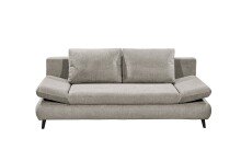 Schlafsofa >SUNNY Lux.3DL Schlafsofa< Liegefläche 140x210cm, in taupe - 212x76x101 (BxHxT)