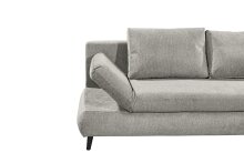 Schlafsofa >SUNNY Lux.3DL Schlafsofa< Liegefläche 140x210cm, in stone - 212x76x101 (BxHxT)