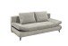 Schlafsofa >SUNNY Lux.3DL Schlafsofa< Liegefläche 140x210cm, in stone - 212x76x101 (BxHxT)