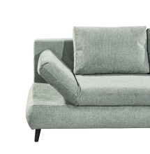 Schlafsofa >SUNNY Lux.3DL Schlafsofa< Liegefläche 140x210cm, in ice blue - 212x76x101 (BxHxT)