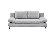 Schlafsofa >SUNNY Lux.3DL Schlafsofa< Liegefläche 140x210cm, in light grey - 212x76x101 (BxHxT)