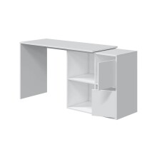 Regal-Schreibtisch >ADAPTA< 2 Türen, Fächer, in Artik Weiß - 120x74x77 (BxHxT)