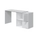 Regal-Schreibtisch >ADAPTA< 2 Türen, Fächer, in Artik Weiß - 120x74x77 (BxHxT)