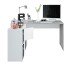 Regal-Schreibtisch >ADAPTA PLUS< 2 Türen, Fächer, in Artik Weiß / Zementgrau - 136x74x139 (BxHxT)