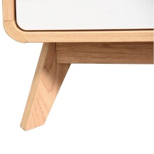 Lowboard / Couchtisch >Janne< 2 Schubladen, in Eiche Dekor - 100x40x51cm (BxHxT)