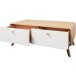 Lowboard / Couchtisch >Janne< 2 Schubladen, in Eiche Dekor - 100x40x51cm (BxHxT)