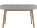 Schreibtisch >Janne< 2 Schubladen, in Grau - 120x79x50cm (BxHxT)