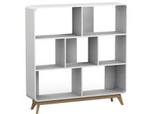 Bücherregal >Janne< in Weiß -...