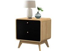 Nachttisch >Janne< in Natur - 51x53x39cm (BxHxT)