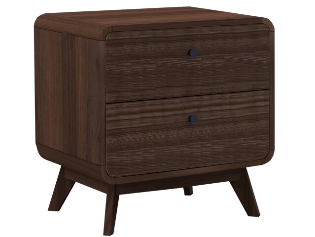 Nachttisch >Janne< in Braun - 51x53x39cm (BxHxT)