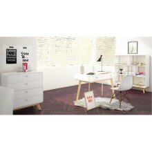 Kommode >Janne< in Weiß - 80x88x39cm (BxHxT)