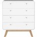 Kommode >Janne< in Weiß - 80x88x39cm (BxHxT)